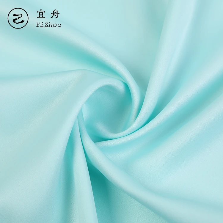 1812 High Density 50D Polyester Matte Satin Fabric stretch satin fabric