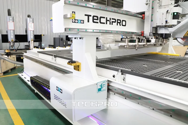 Woodworking ATC CNC 1325 1530 2030 2040 3D For Mdf Pvc Funiture Large Saw Blade Cnc Router Machine