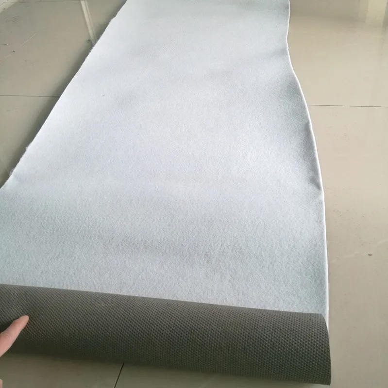 Plain Needle punched Carpet with heavy latex back