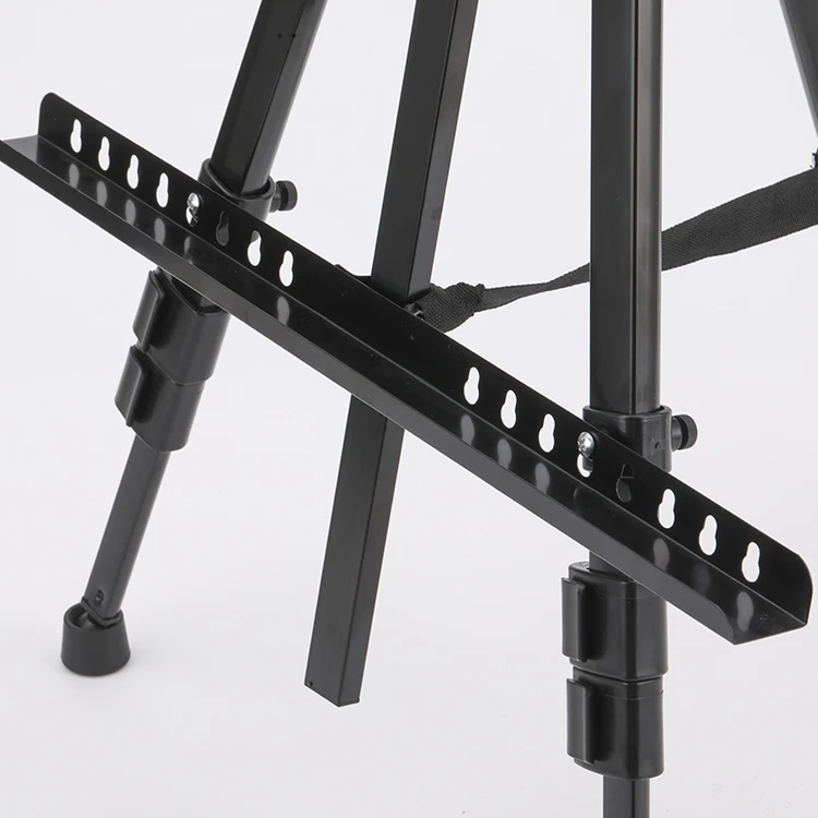 New Design Adjustable Folding Tripod Stand Metal Iron Studio Painting Iron Triangle Easel