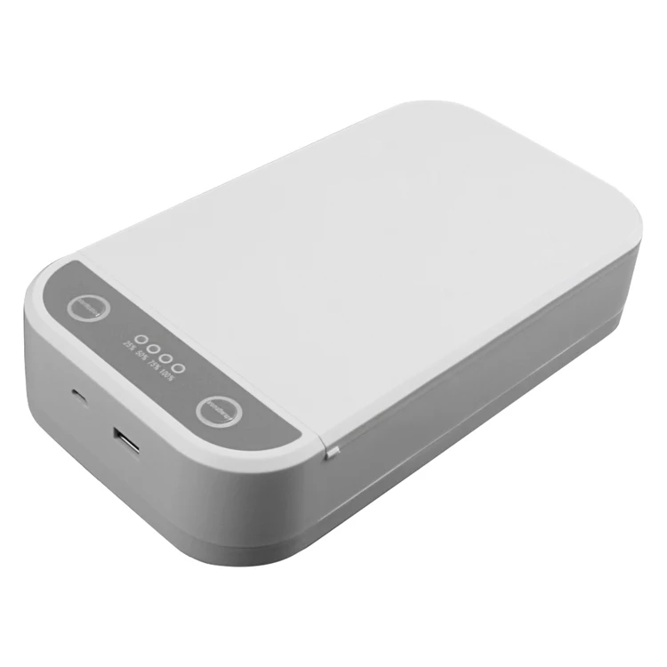  Amazon Hot Home portable uv led light mobile cell phone sanitizer sterilizer box disinfection for