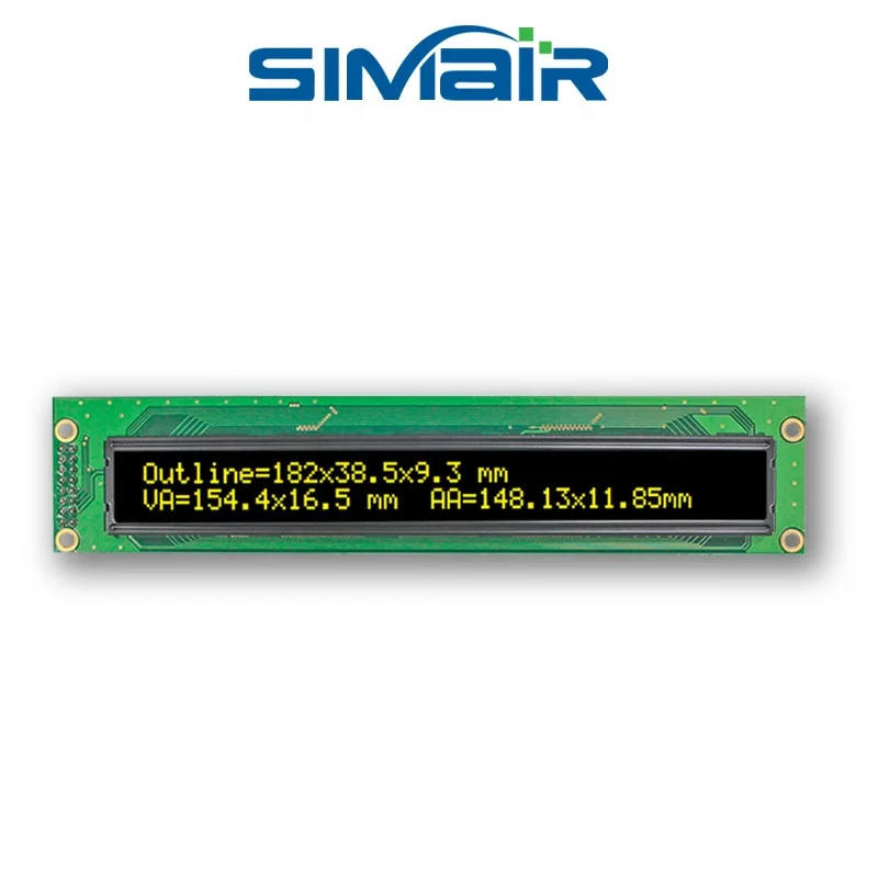 Real LCM WEH004002A Parallel SPI Serial 4002 WS0010 40X2 Character LCD Module Winstar 4002 Oled Display