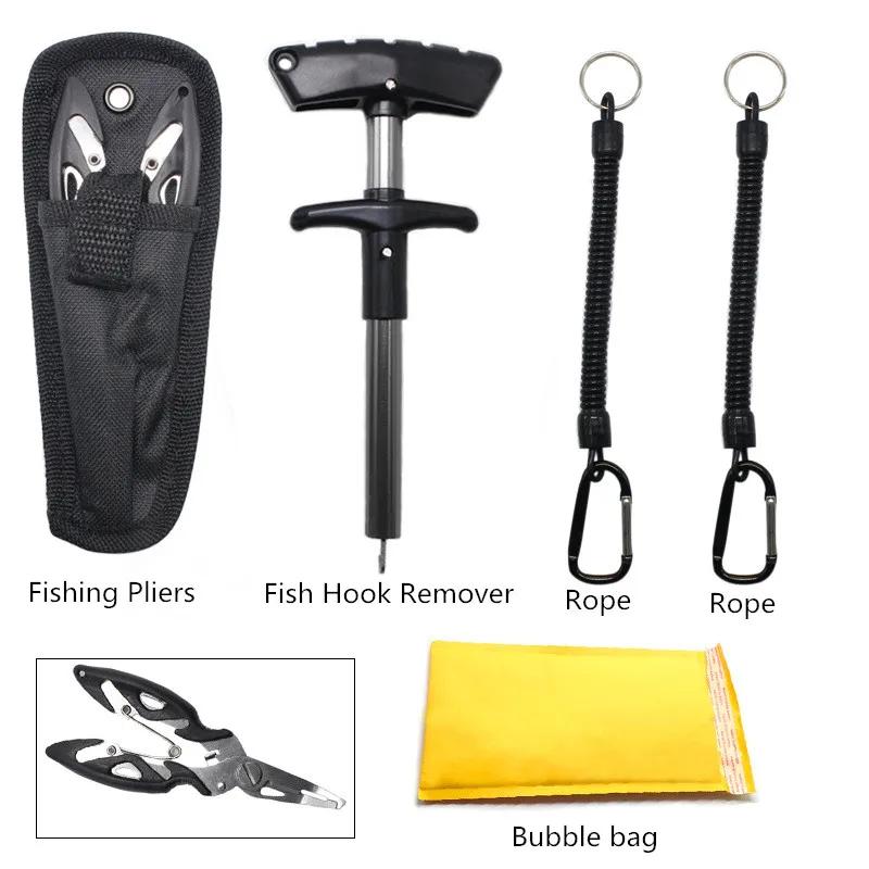 Hot Selling Multi-Function Durable Fishing Tools Set Hook Remover Fishing Pliers for Men Outdoor Fishing