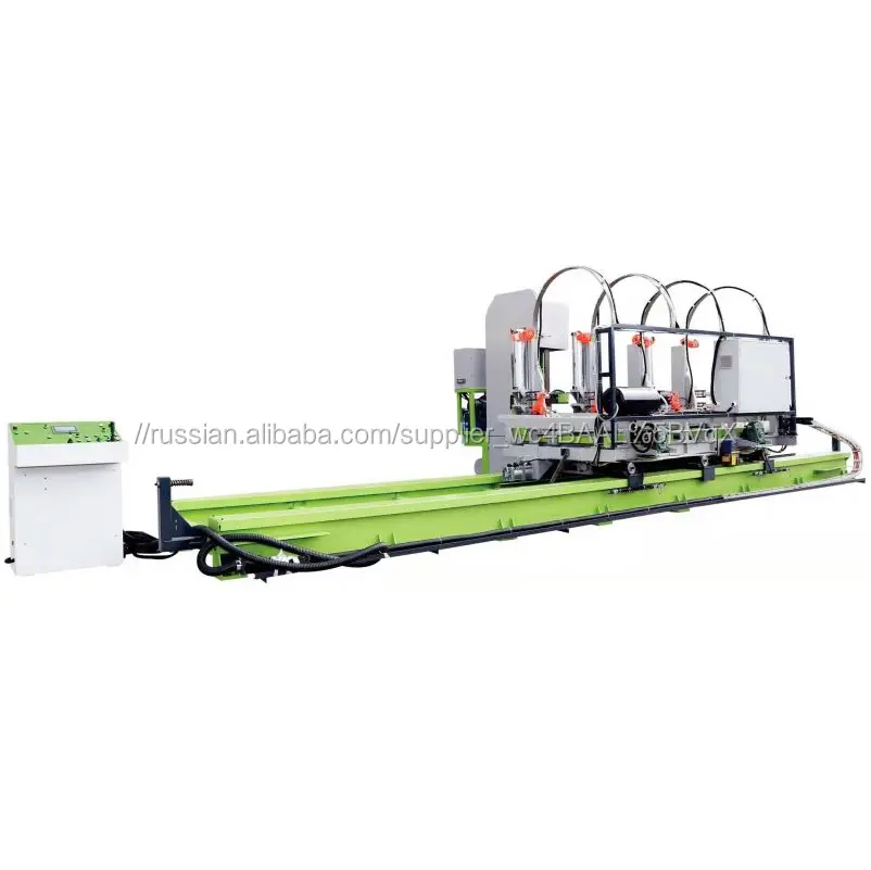 Автоматическая подача вертикальной ленточной пилы пилорама с вагонкой для резки бревен в доски