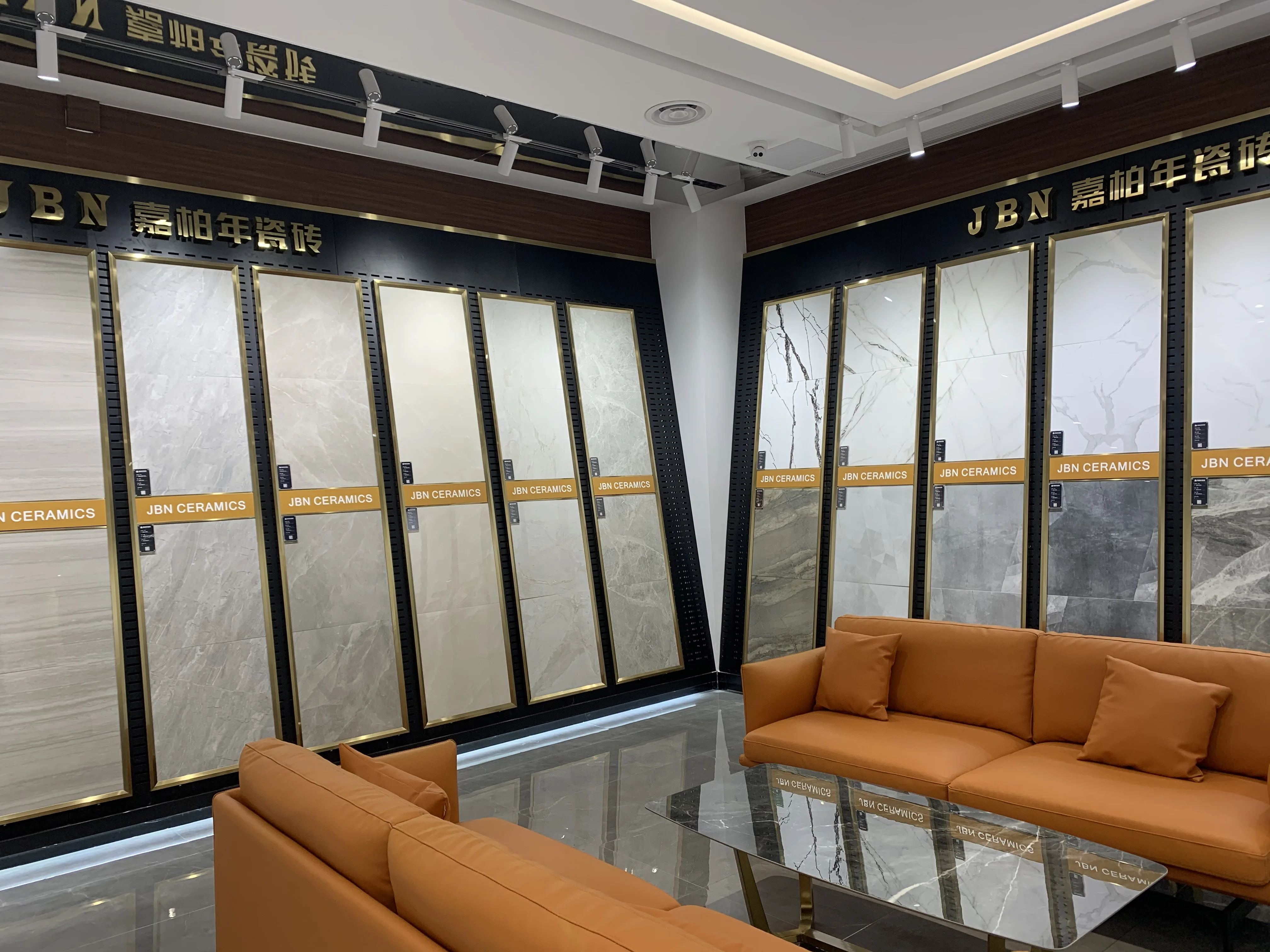 4 face Tile Full Polished ceramic porcelain Glazed Tile for Floor and Wall Tile porcelanato copy marble