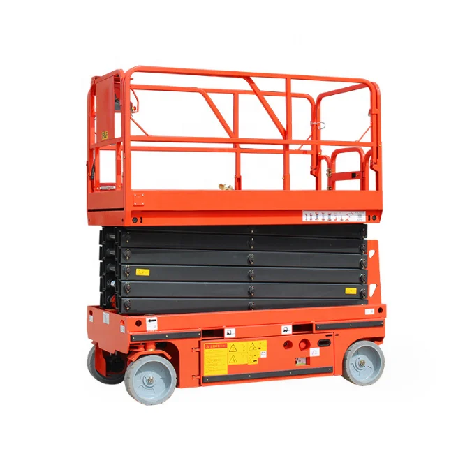 direct sale battery powered 220V mobile electric scissor lift self-propelled hydraulic scissor lift