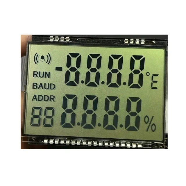 Lcd Panel 7 Segment Lcd Display Digit 7 Segment TN Lcd Screen