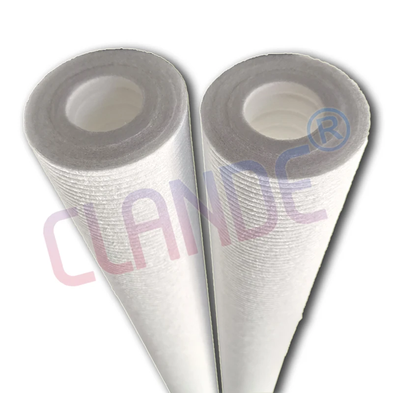 222/226 Fin/Doe End Cap Pp Sediment Melt Blown Filter Cartridge For Deposit Water Filtration