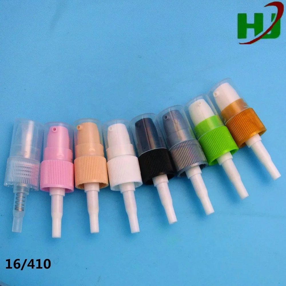 10ml glass mold tube bottle with 16mm plastic lotion pump