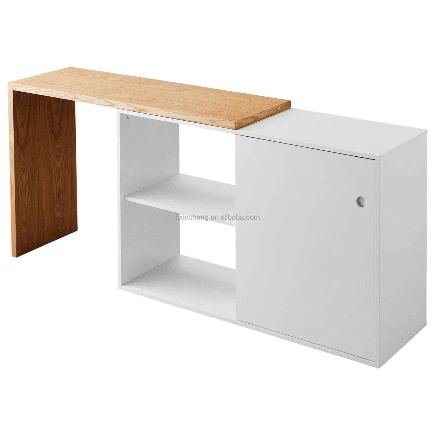 Office table computer desk drawer multi tiers DIY