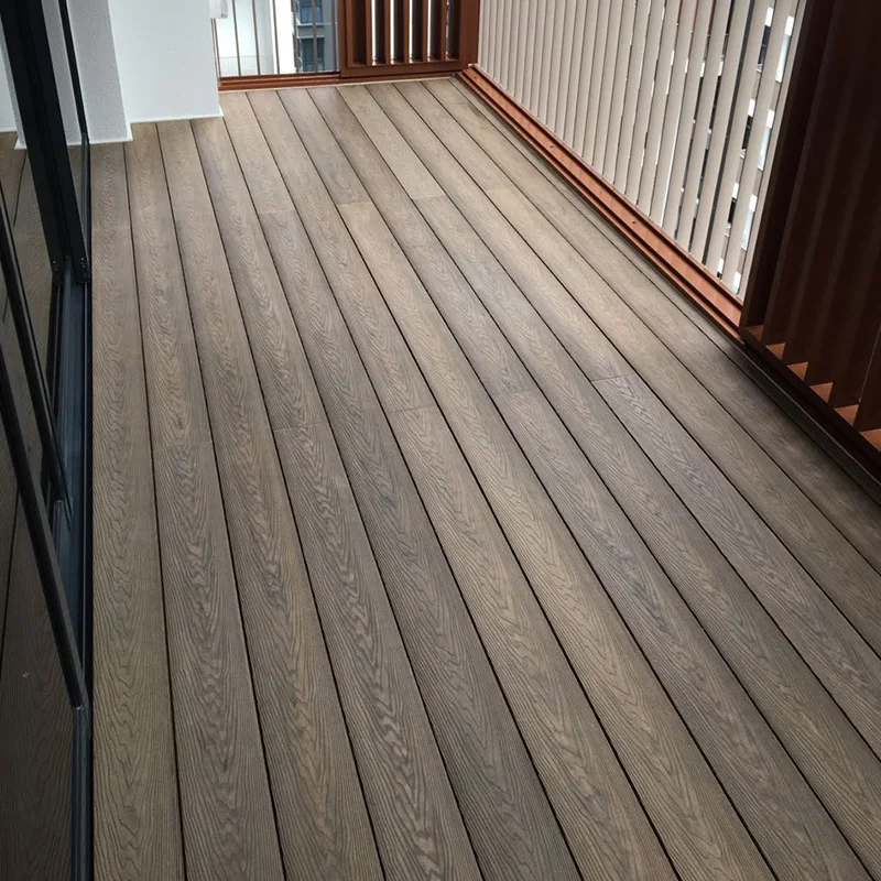 Hot Sale Waterproof WPC Siding Boards Wpc Decking Solid Decking Vinyl WPC Terrace Floor