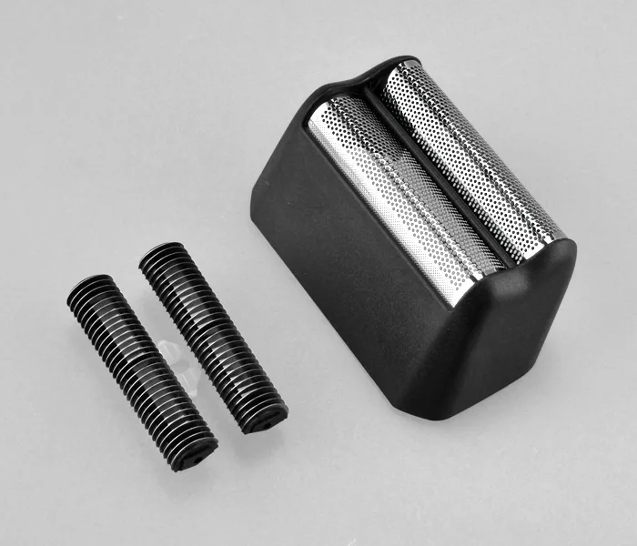 Kemei KM-1102 Rechargeable Cordless Shaver for Men Twin Blade Reciprocating Beard Face Care cutter foil and package