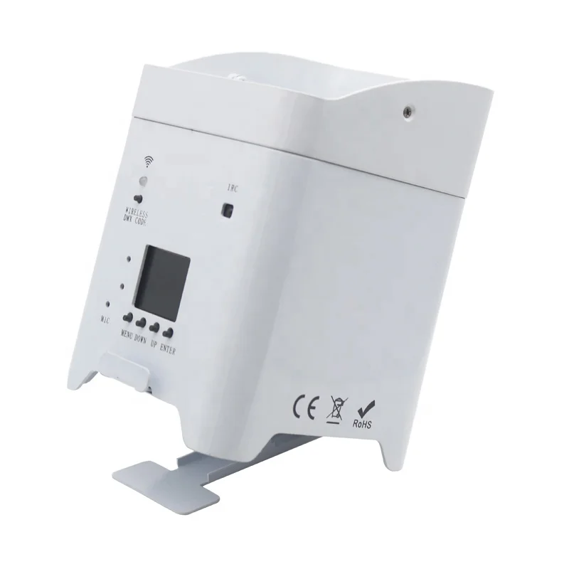 6x18w LED Par Can Light Wedding Uplight Mini Battery Powered Wireless LED Par Light for Club Disco Bar Event