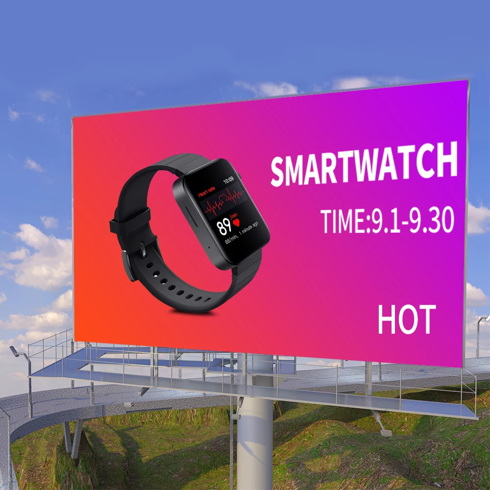 High brightness P5 P6 P8 P10 Outdoor digital LED advertising electronic billboard display LED video wall display