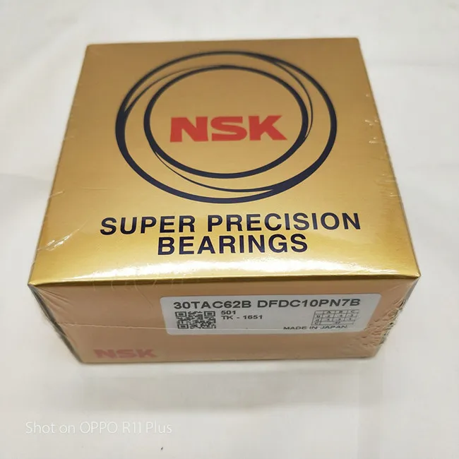 Japan nsk 40tac ball screw bearing NSK 40TAC72BSUC10PN7B 40x90x15 mm