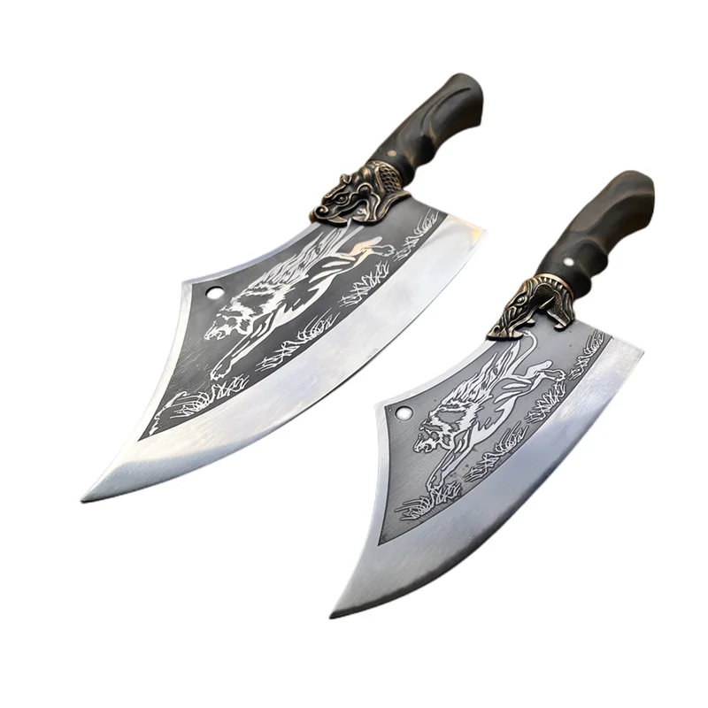 2023 new kitchen knife combination 15 and 12 inch two-piece set of high-quality chef knives customized by Chinese manufacturers
