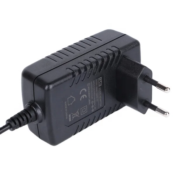 100% загрузка низкая пульсация и шум энергосберегающий источник питания 12 В 1A настольный адаптер