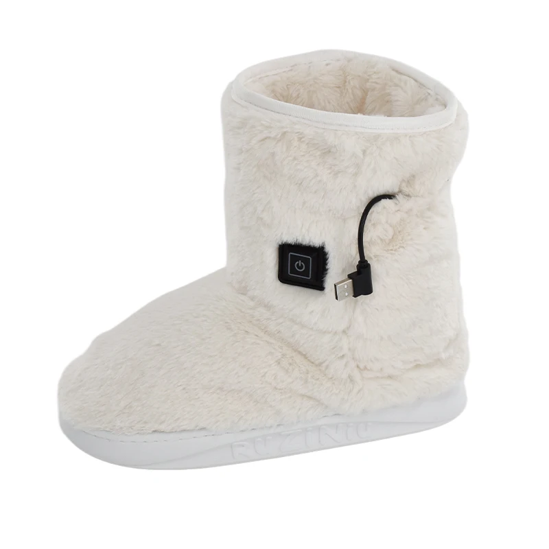 6 Segment Temperature Control Heating Shoes Home Electric Shoes Foot Warmer Men Women Foot Warmer Boot Winter Heated Shoes