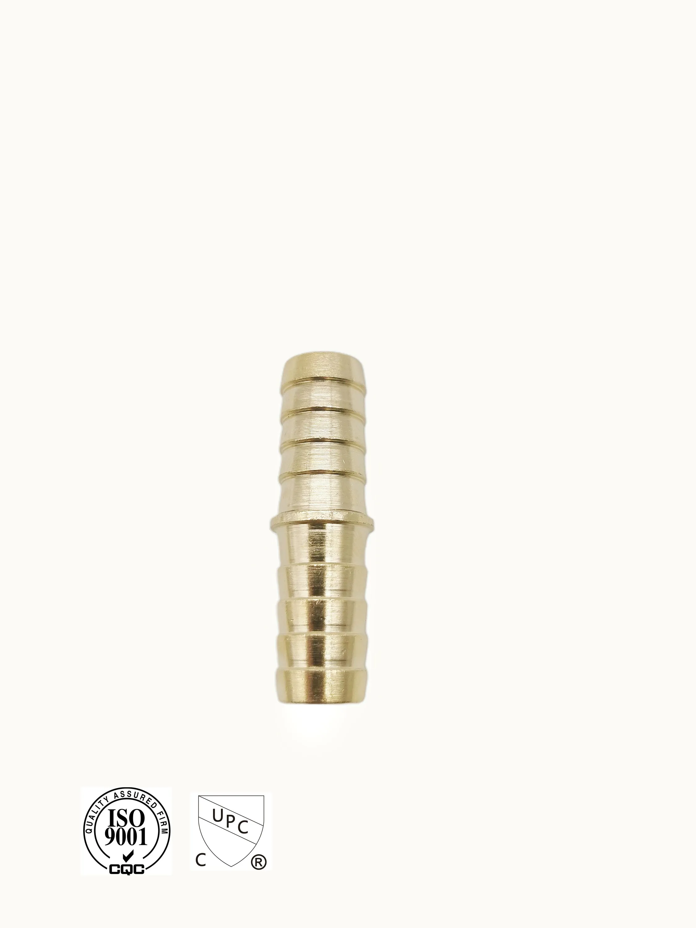 New Arrivals Straight Brass Adapter Coupler Joint Union Barbed Brass Hose Fitting