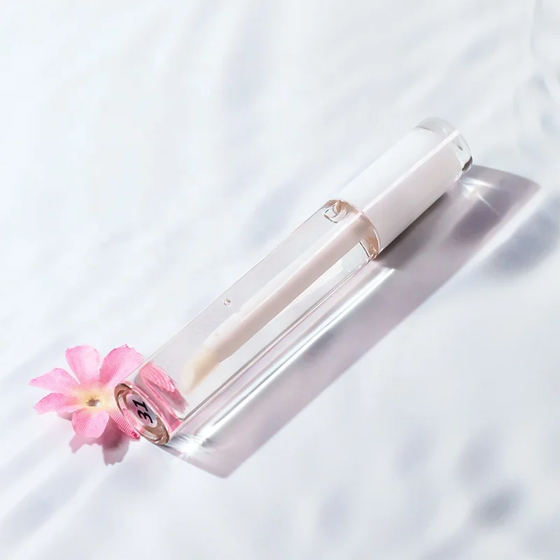 Nude lip gloss optional lip gloss tube without LOGO label durable waterproof moisturizing lip gloss supplier in China