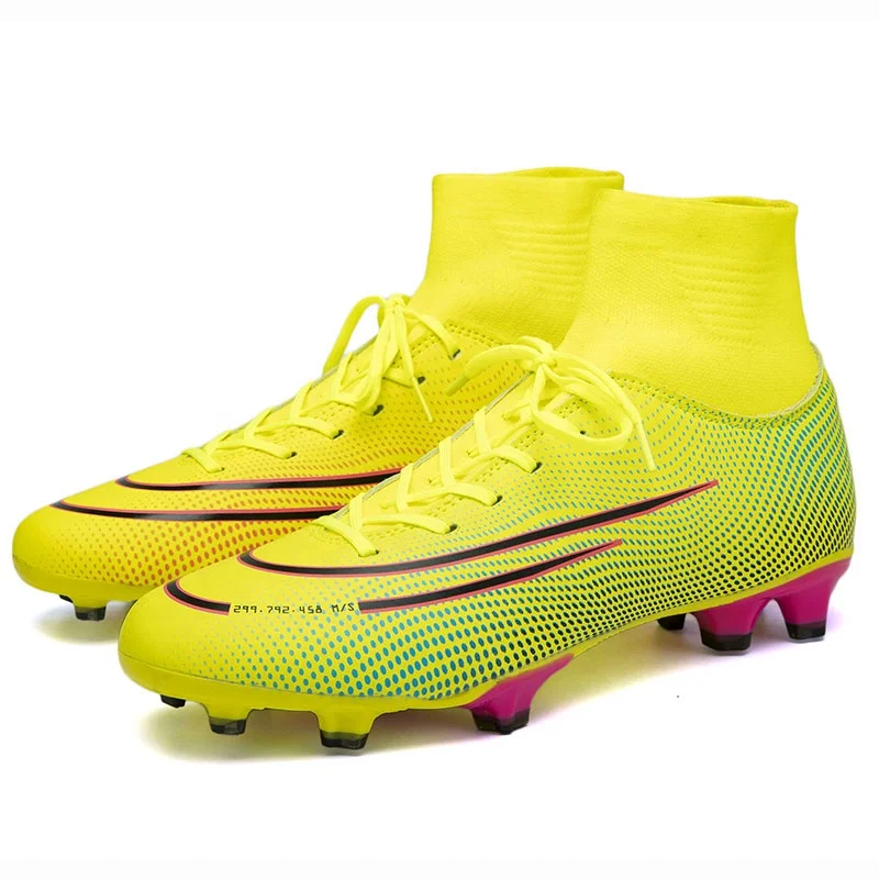 
Professional factory custom made design football boots soccer shoes 