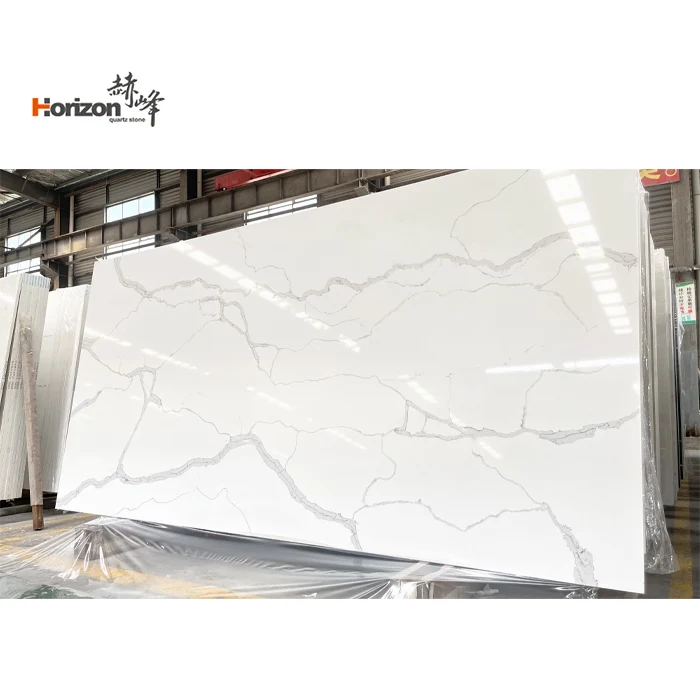 Horizon white carrara quartz slab quartz slabs suppliers wholesale quartz slabs price