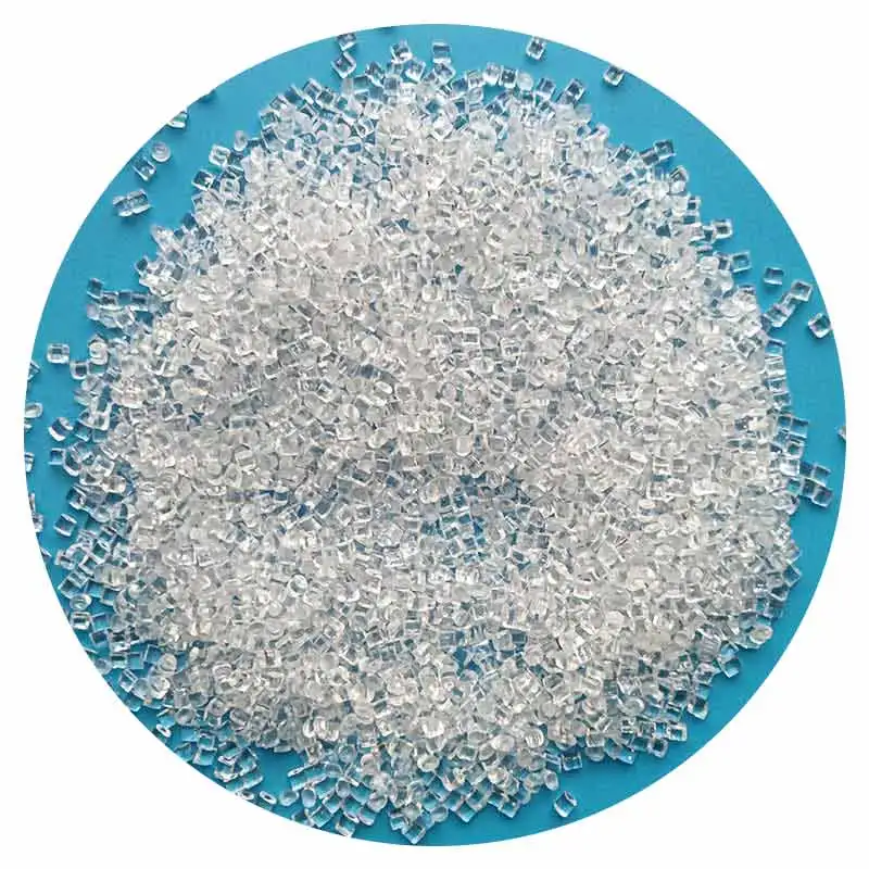 GRS certified chemical recycling regenerated matting PET bottle grade chip spinning grade used for textile fiber PET resin