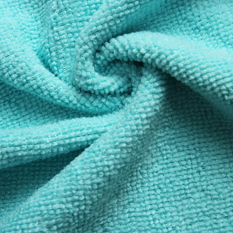 Wholesale super strong absorbent decontamination kitchen rag cleaning dishcloth microfiber scouring towel