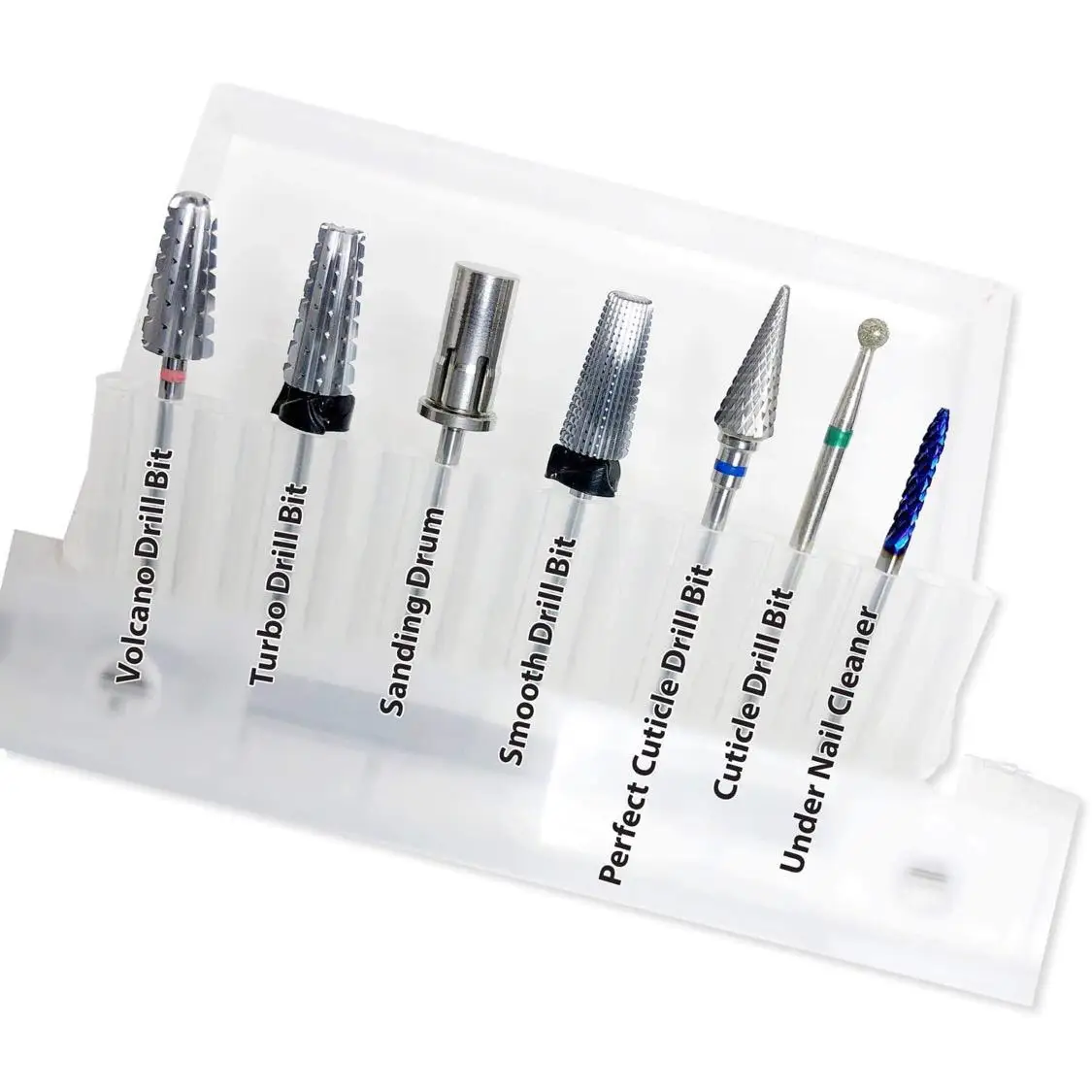 Newest 5 in 1 7piece Volcano Turbo smooth drill bit Carbide Drill bits set
