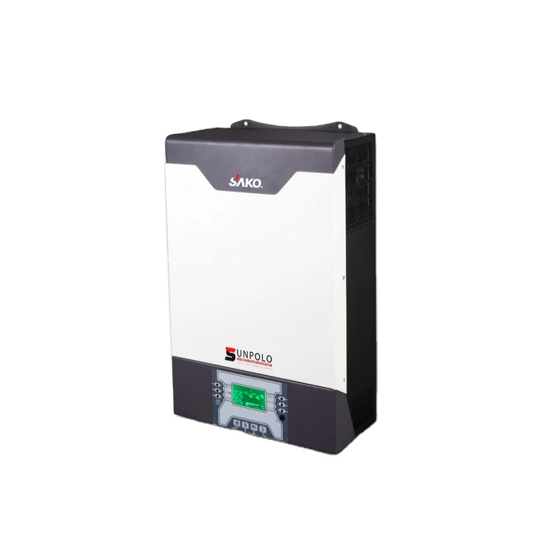 5kw/48v hybrid MPPT solar inverter with parallel function with inbuilt wifi  pv range 120-500v can feed into grid