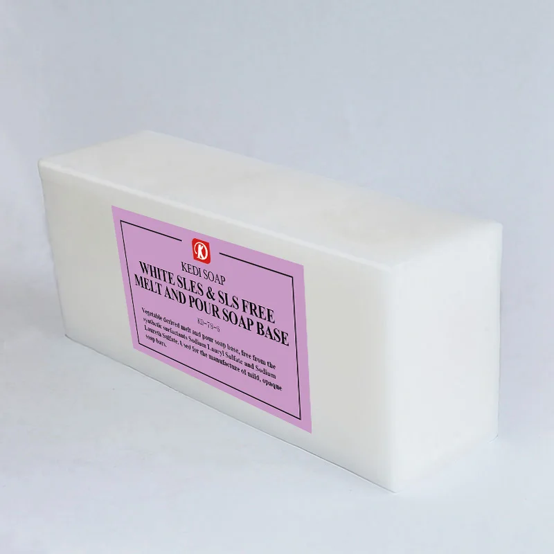 
KD-78-6 непрозрачной белой SLES и SLS Бесплатная расплава и залить мыльной основы 
