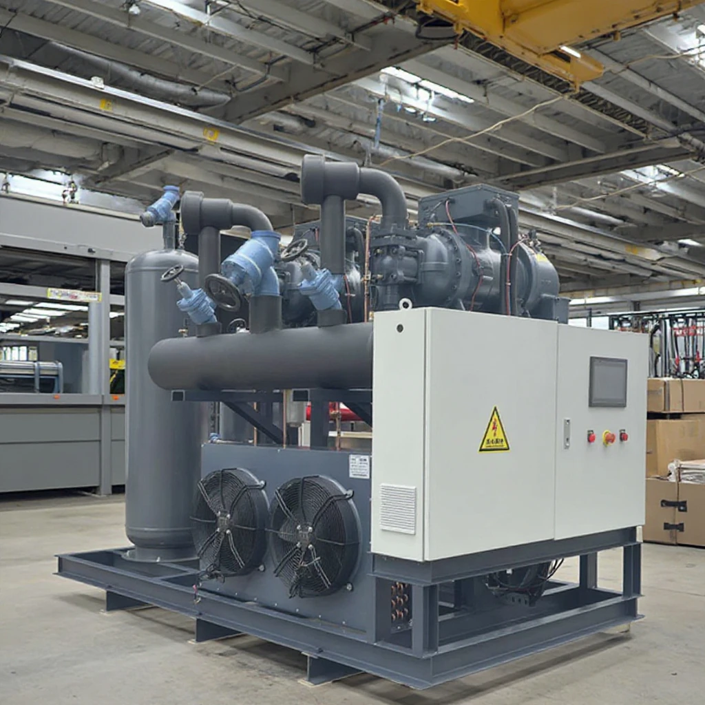 Hanbell RC2 Series Semi-Hermetic Screw Compressor RC2-230B Condensing Unit for Chiller