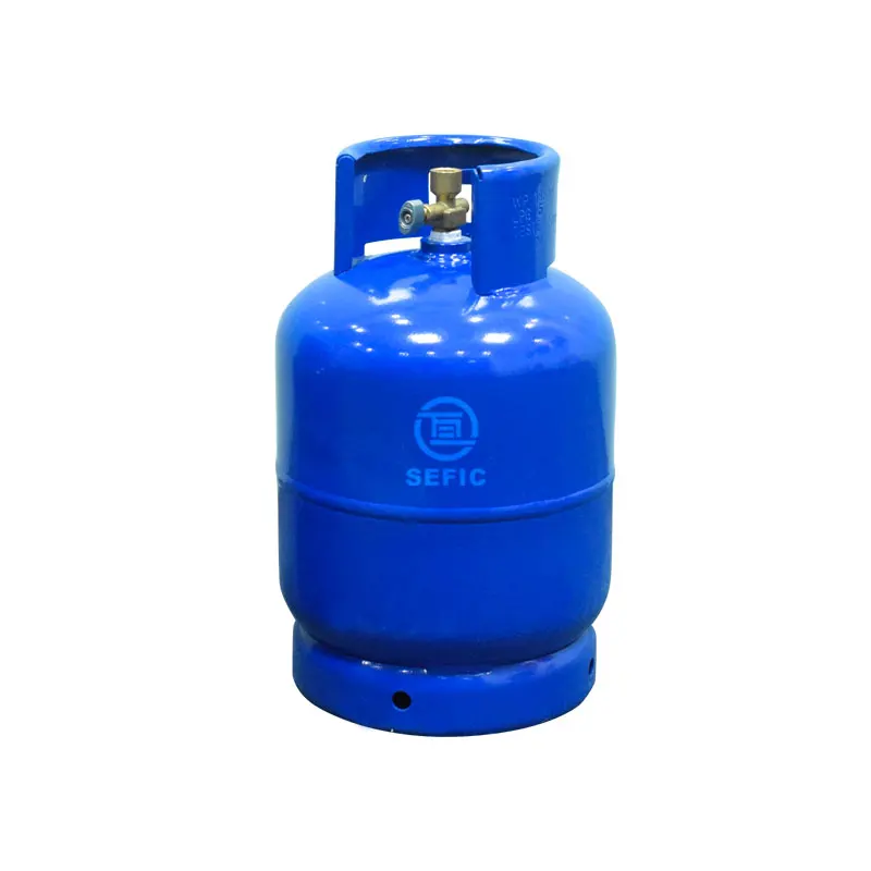 DOT Standard 3kg/5kg Lpg/propane/butane Gas Cylinder/tank/bottle Portable Safety and High Quality