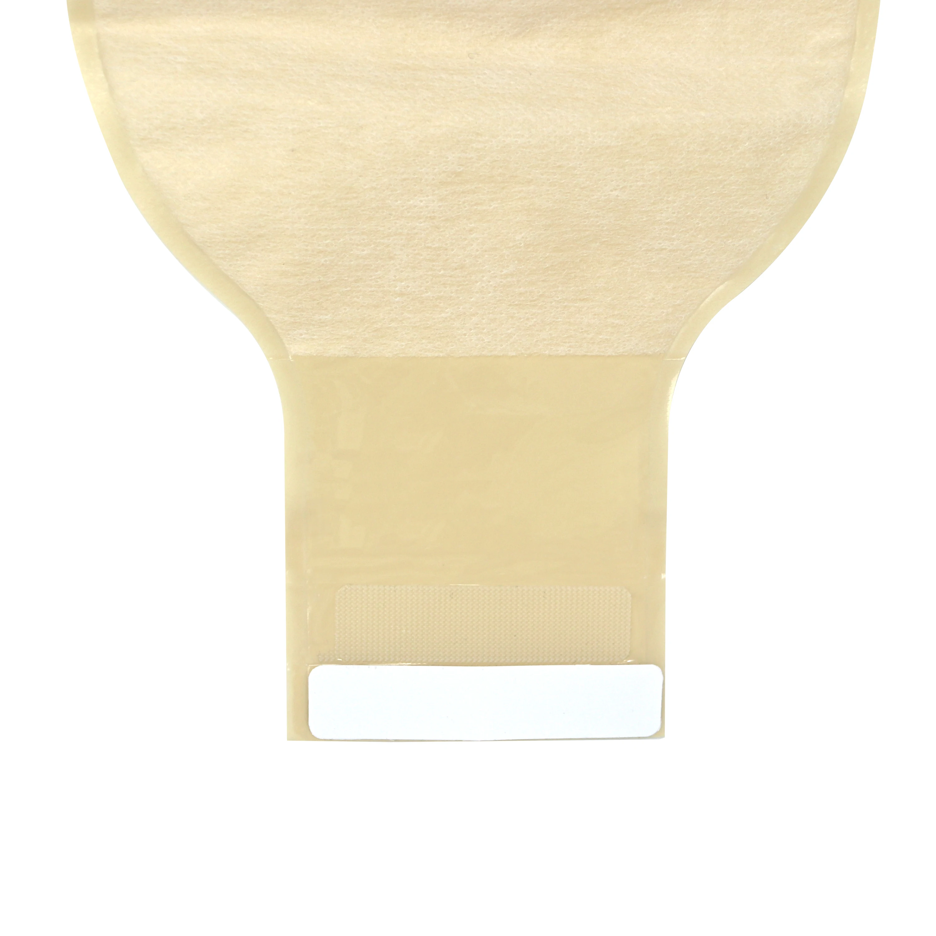 China manufacturer direct supply New Convex colostomia bag with hook and loop
