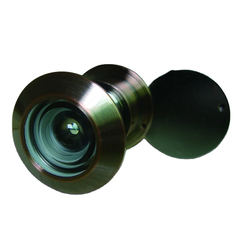 Antique Copper Color Entry Door Peephole Security Viewer In Zinc Alloy