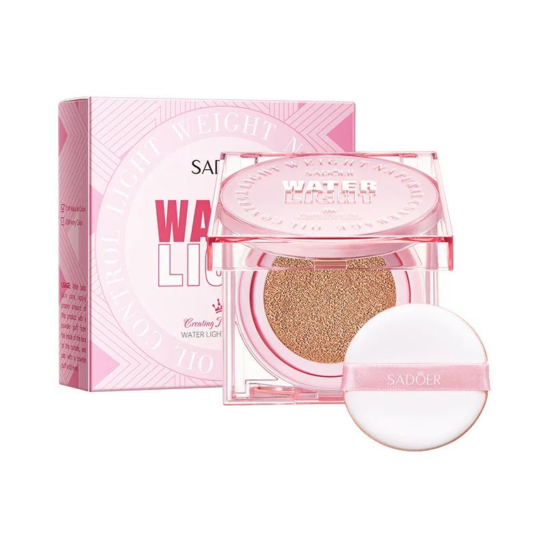 OEM Soft Light Concealer Air Cushion Frost BB Cream Full-Coverage Oil Control Lasting Makeup Waterproof Facial Base Primer