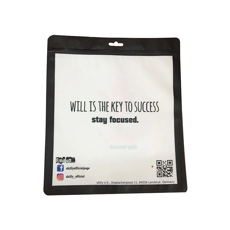 China manufacturer food grade heat sealed custom printed aluminum foil stand up zip powder food bags with clear window