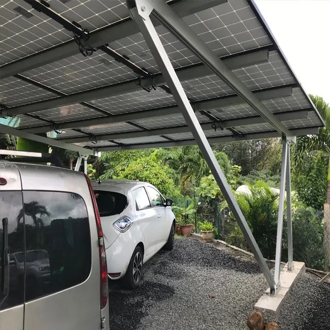 Cantilever Steel Waterproof Aluminum Car Solar Panel Mounting Structure Solar Carport Parking For Parking Lot