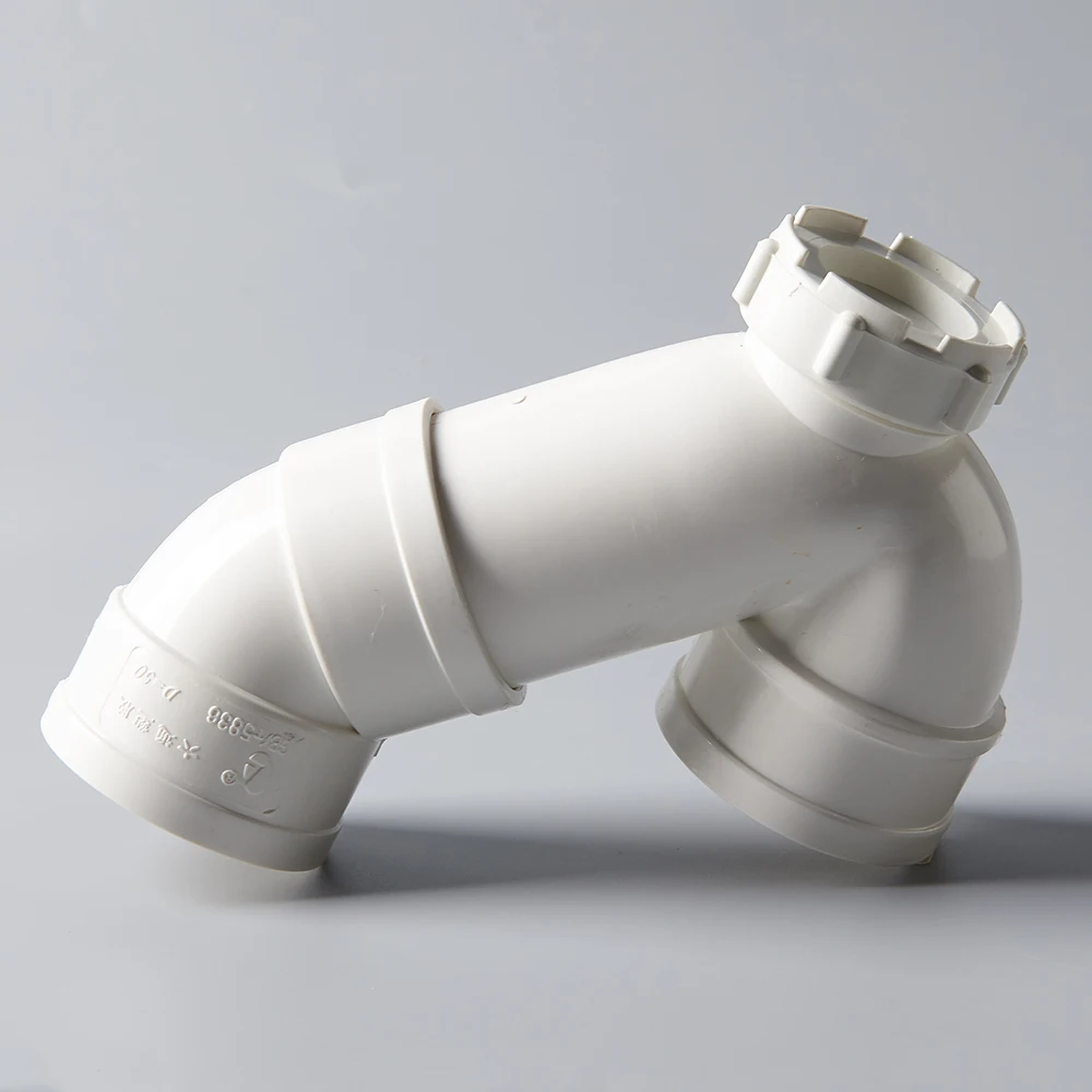 wholesale golden supplier GB/T 5836.1-2006 pvc p trap for drainage