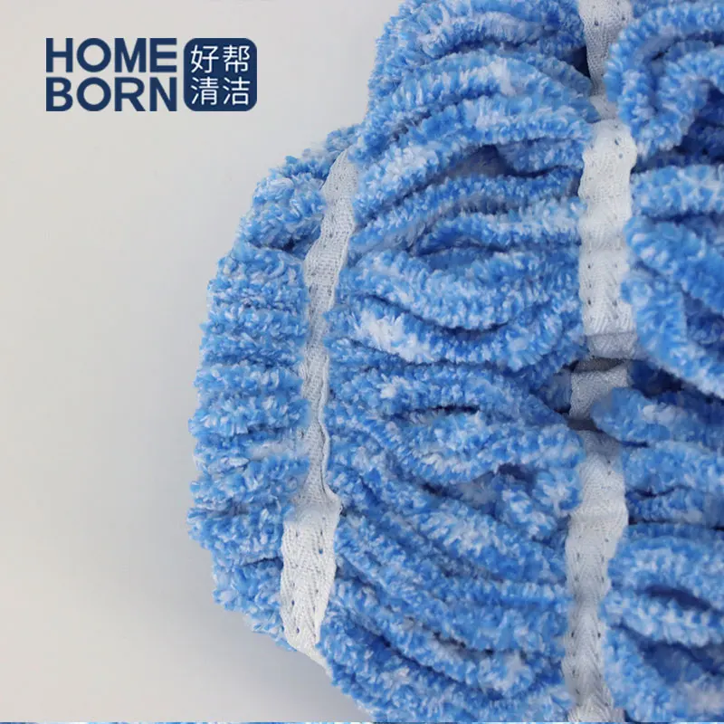 Xingtai Floor cleaning mop Microfiber Spin Twist mop 360 Rotating Mop Head