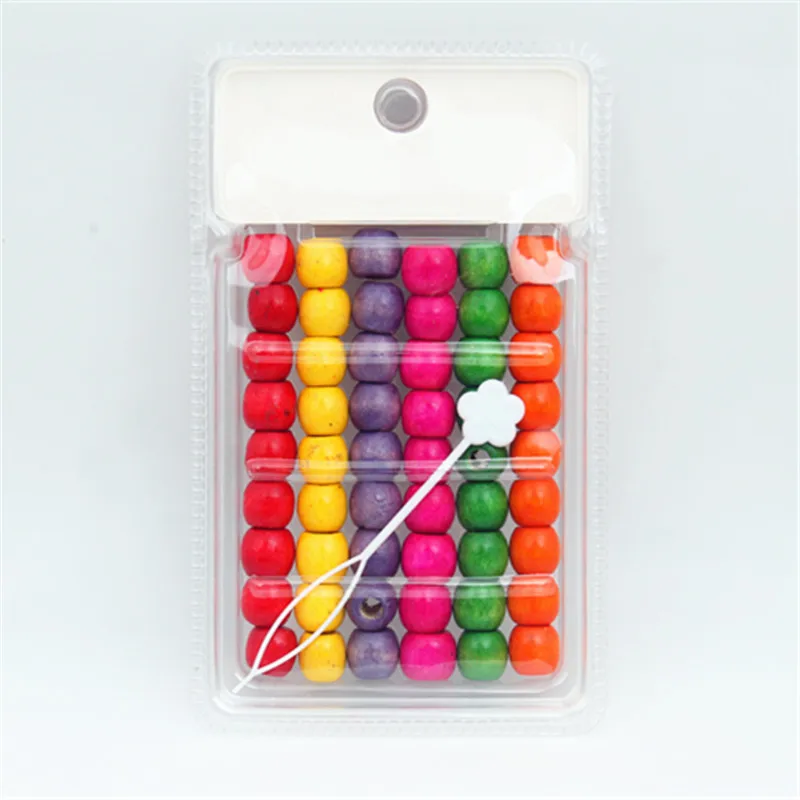 Wholesale 12*11 mm Plastic Pony Beads Hair Decoration with Big Hole for Dreadlocks