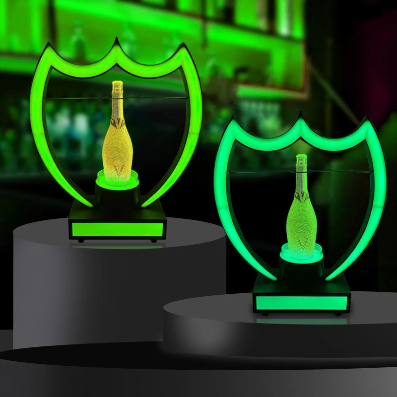 VIP Dom LED Perignon Glorifier Bottle Presenter мульти-дизайн держатель для шампанского Хэллоуина Свадебный ночной клуб бар