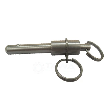 Customization Stainless Steel Double-acting Ring Handle Quick Release Pin Ball Lock Pin Safety Locating Pin