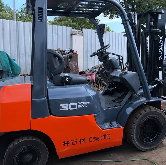 Used 3ton Toyota Diesel Forklift 62-8fd30 for sale