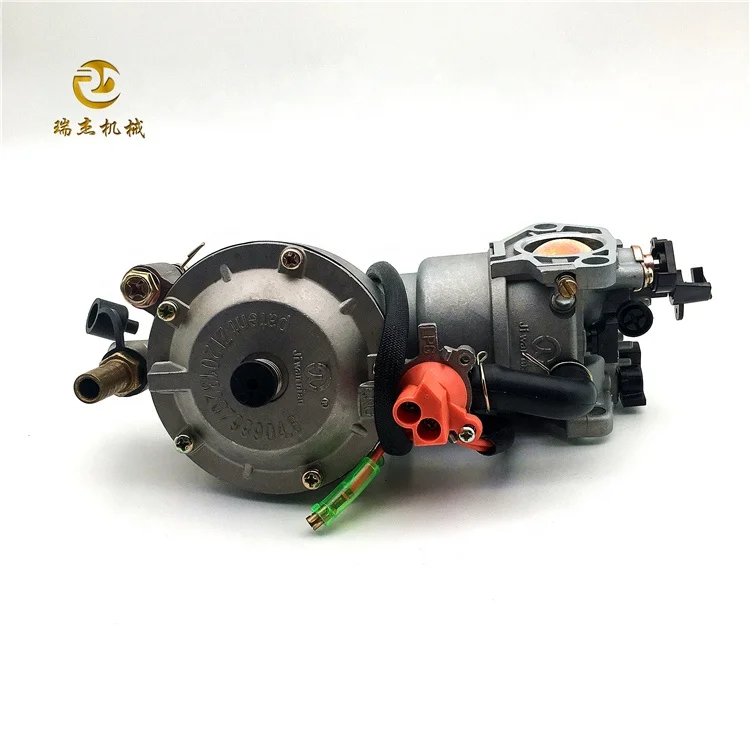 Двойной топливный генератор карбюратора сжиженного нефтяного газа для двигателя Honda GX390 188F Новинка
