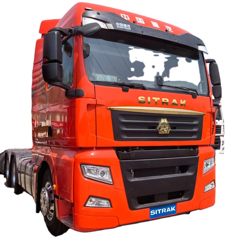 SINOTRUK Sitrak Подержанный трактор грузовик 6*4 10 шин euro5 для продажи