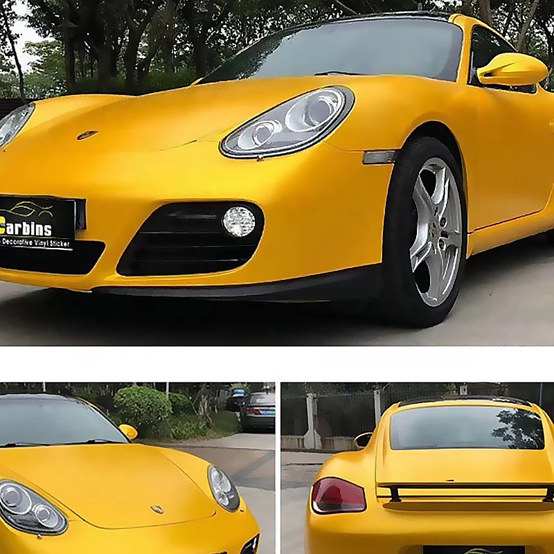 Factory Price Chrome Glossy/Matte Metallic Satin Color Self-adhesive Decoration Film Vehicle Auto Car Wrap Sticker Vinyl  Roll