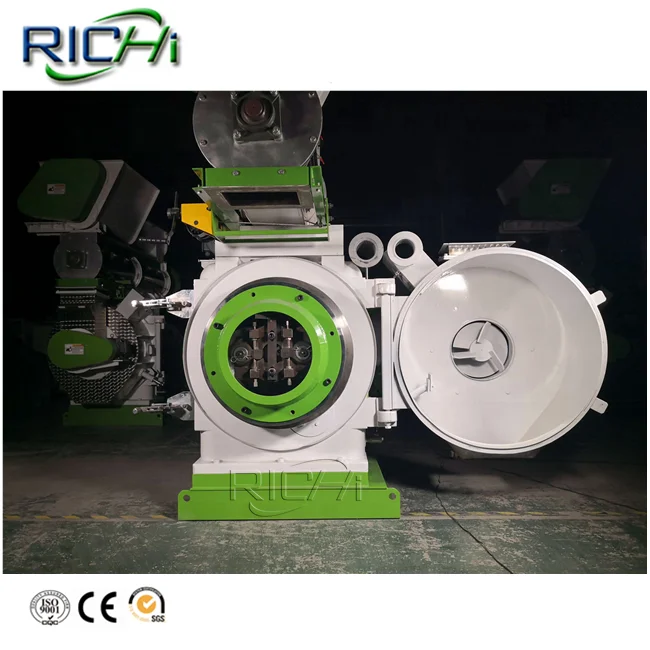 Professional Manufacturer RICHI Hops Hemp Alfalfa Sawdust Wood Biomass Pellet Making Machine