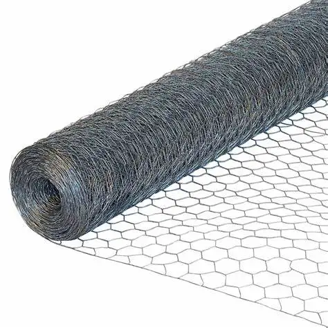 Galvanized hexagonal netting  wire mesh for crafts/ photo wall/plant project
