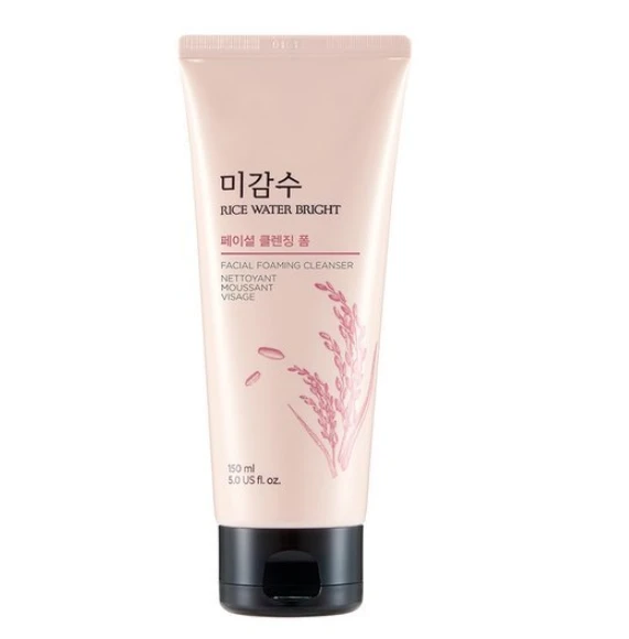 New Arrival Hot Selling Korean Skincare Product Wholesale Rice Water Bright Facial Cleansing Foam 150ml